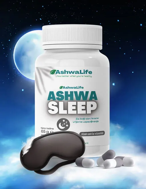 AshwaLife Ashwa Sleep Ašvaganda za kvalitetan san