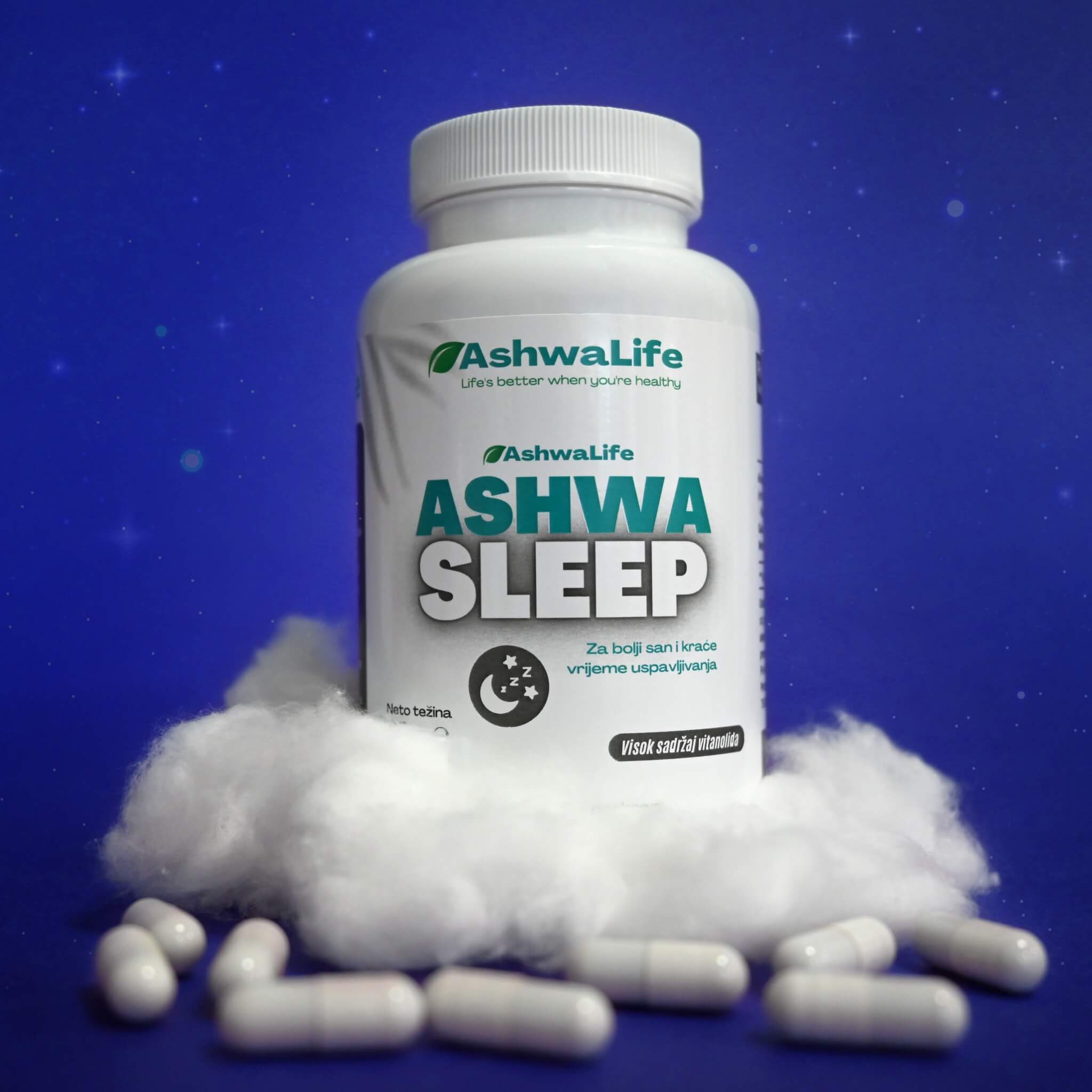 Ashwalife ashwa sleep ašvaganda Ašvaganda za kvalitetan san