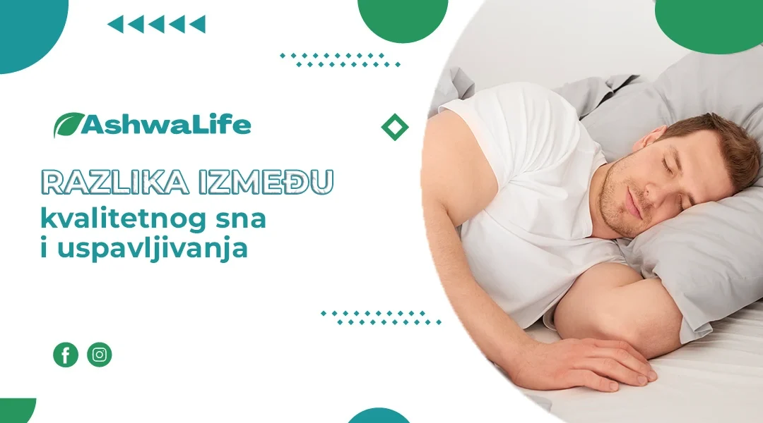 Razlika između kvalitetnog sna i uspavljivanja