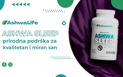 Ashwa Sleep: prirodna podrška kvalitetnom snu i večernjem opuštanju